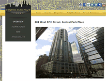 Tablet Screenshot of central-park-place.com